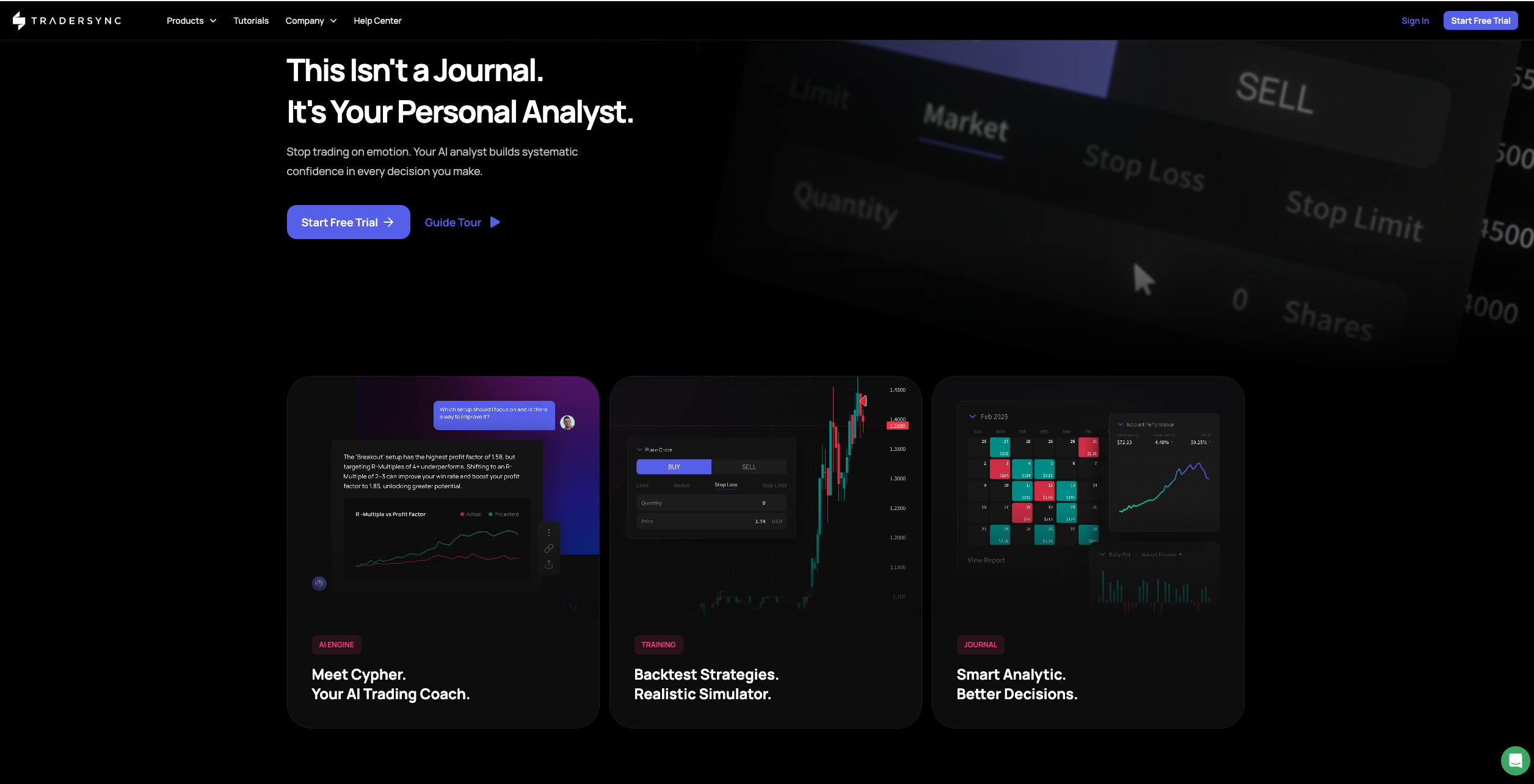 Trading Journal Integration